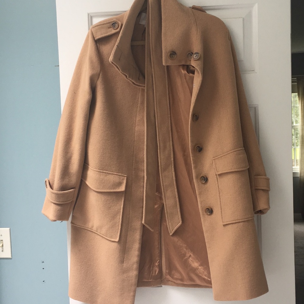 Camel Ann Taylor loft coat